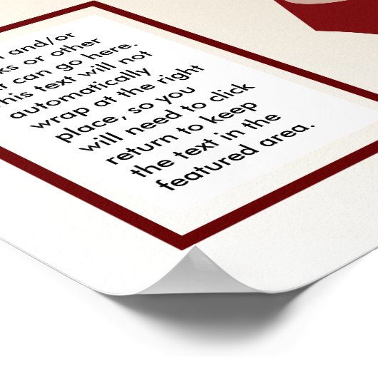 Grafiek Bourgogne Poster (Hoek)