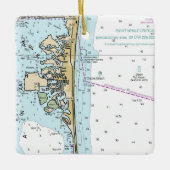 Grafiek Caca Beach FL Keramisch Ornament (Voorkant)