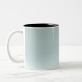 Grafiek en pijl met formule tweekleurige koffiemok (Links)