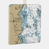 Grafiek Fajardo Puerto Rico Keramisch Ornament (Rechts)