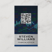 Grafiek financiële voorraad | QR Label Scan (Voorkant)