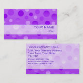 Grafiek Fizz-sjabloon voor visitekaartjes (Voorkant / Achterkant)