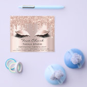 Grafiek Genderneutrale cosmetoloog Makeup Art Flyer (Enkel)