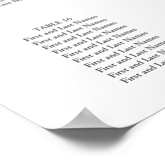 Grafiek Gold Geometric Blue Floral Wed 200 Poster (Hoek)