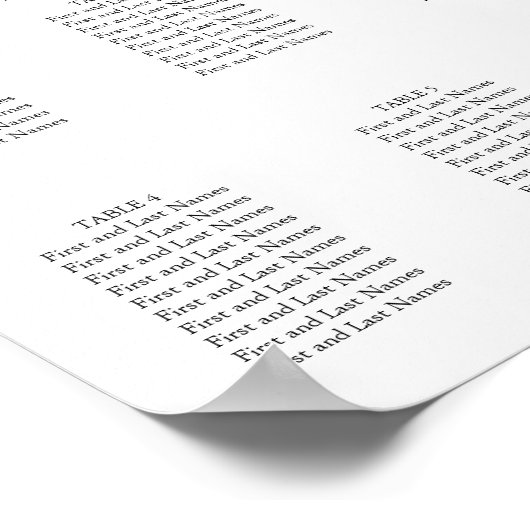 Grafiek Gold Geometric Pink Floral Wed 60 Poster (Hoek)