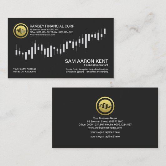 Grafiek Grafiek Grafiek Visitekaartje (Voorkant / Achterkant)