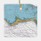 Grafiek Grand Bahama Keramisch Ornament (Voorkant)