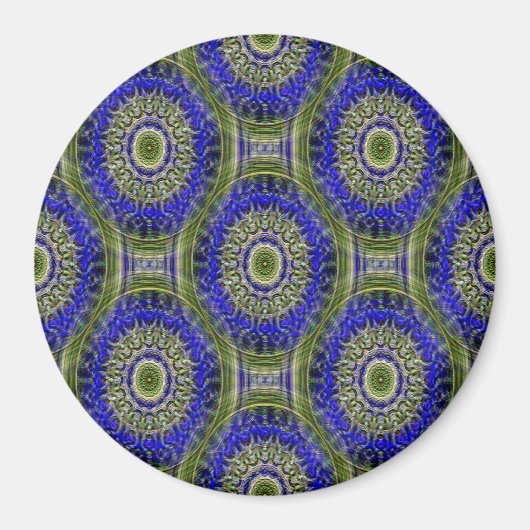 Grafiek Hyacinth Garden..... Magneet (Voorkant)