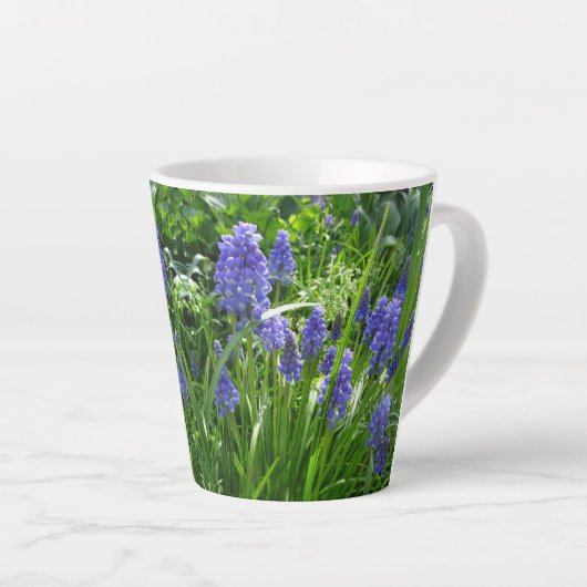 Grafiek Hyacinth Latte Mok (Rechterhoek)