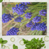 Grafiek Hyacinths Familie Theedoek (Gevouwen)