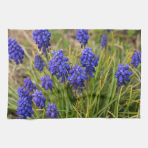 Grafiek Hyacinths Familie Theedoek