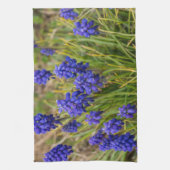 Grafiek Hyacinths Familie Theedoek (Verticaal)