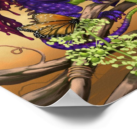 Grafiek Jelly Dragon 11x14 (4x6 en hoger) Poster (Hoek)