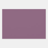 Grafiek Kiss Paarse vaste kleur Inpakpapier Vel (Voorkant 3)