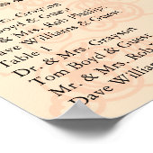 Grafiek koraal voor ontvangstbevestiging poster (Hoek)