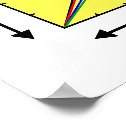 Grafiek LCD-beeldscherm Poster (Hoek)