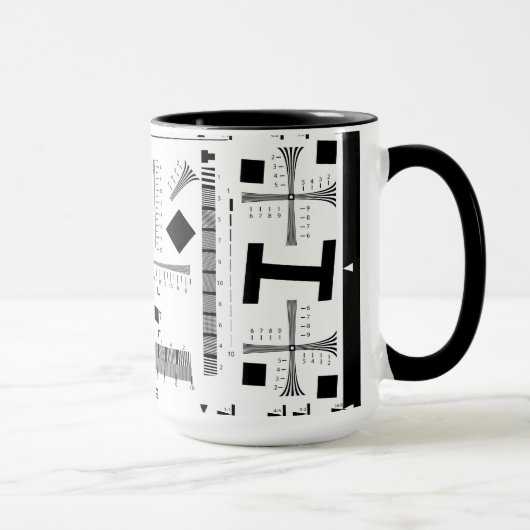 Grafiek met camera-test mok (Rechts)