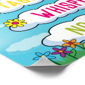 Grafiek met het klaslokaalniveau in ons tuinthema poster (Hoek)