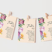 Grafiek met kleurrijke tropische platte peach