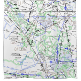 Grafiek met lage hoogte (ELUS1) Douchegordijn