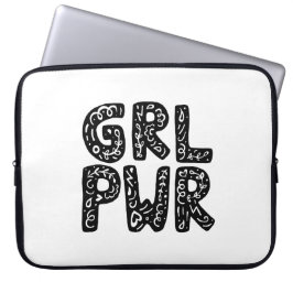Grafiek met speciale foto's laptop sleeve