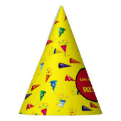 Grafiek met toegewezen Petten van de Partij Feesthoedjes (Links)