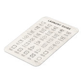 Grafiek met wassymbolen magneet (Linkerzijde)