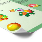 Grafiek Natuurlijke Spirituele revalidaties Poster (Hoek)