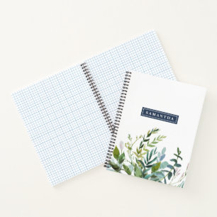 Grafiek papier voor zomergrijs notitieboek
