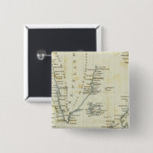Grafiek, Polaire Zeeen Vierkante Button 5,1 Cm (Voorkant /achterkant)