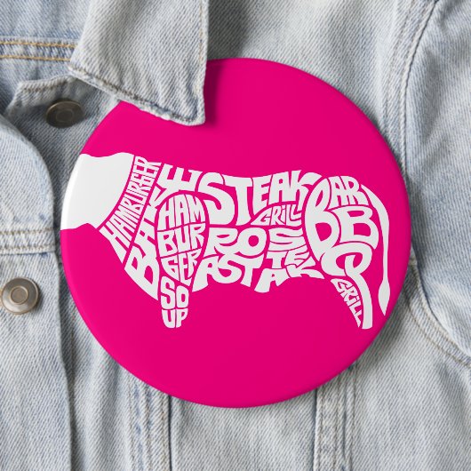 Grafiek rundvlees ronde button 6,0 cm (In situ)