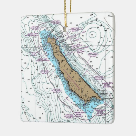 Grafiek San Clemente Keramisch Ornament (Links)