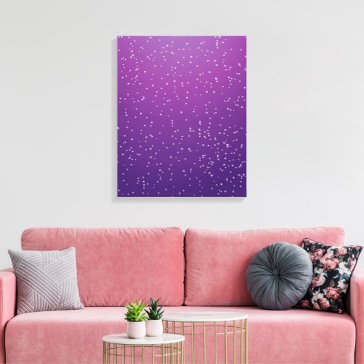 Grafiek Soda met kleine belletjes Achtergrond Art Canvas Afdruk (Insitu (Woonkamer))