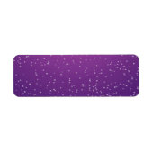 Grafiek Soda met kleine belletjes Achtergrond Art Etiket (Voorkant)