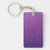 Grafiek Soda met kleine belletjes Achtergrond Art Sleutelhanger (Voorkant)