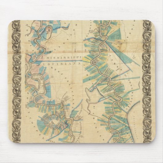 Grafiek van de benedenloop van de Mississippi Muismat (Voorkant)