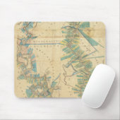 Grafiek van de benedenloop van de Mississippi Muismat (Met muis)