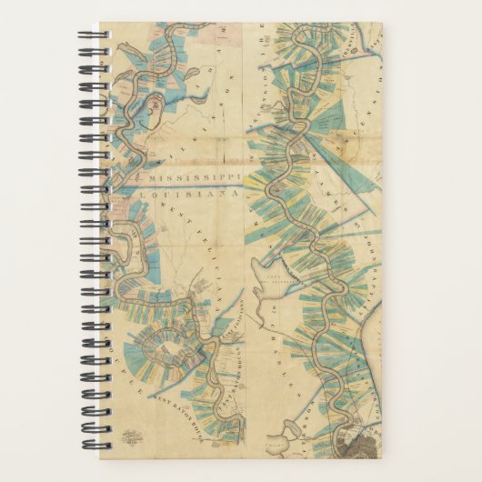 Grafiek van de benedenloop van de Mississippi Planner (Voorkant)