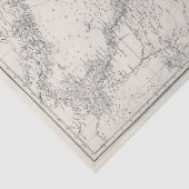 Grafiek van de gebiedskaart van het Great Barrier Tissuepapier (Detail)