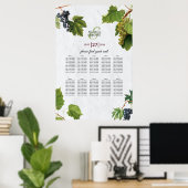 Grafiek van de gevarenzone Grieks eiland Wedding S Poster (Thuiskantoor)