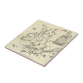 Grafiek van de koers van de Spaanse Armada Tegeltje (Zijkant)