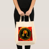 Grafiek van de sterilisatie van de oranjestriek LE Tote Bag (Voorkant (product))