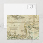 Grafiek van de sterren van Magellan Briefkaart (Voorkant / Achterkant)