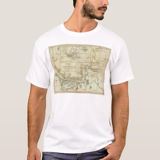 Grafiek van de sterren van Magellan T-shirt (Voorkant)