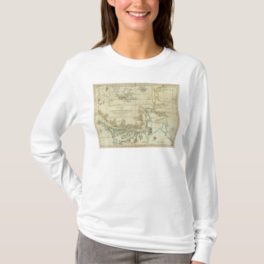 Grafiek van de sterren van Magellan T-shirt (Voorkant)