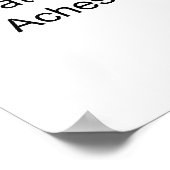 Grafiek van de symptomen van pneumonie poster (Hoek)