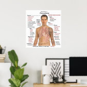 Grafiek van de voornaamste bijwerkingen van oxycod poster (Thuiskantoor)