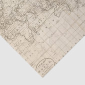Grafiek van de wereld tissuepapier (Detail)