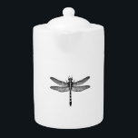 Grafiek van een libel theepot<br><div class="desc">Grafiek van een libel</div>