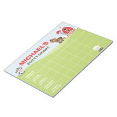 Grafiek van het potentieel van landbouwhuisdieren  notitieblok (Schuin)